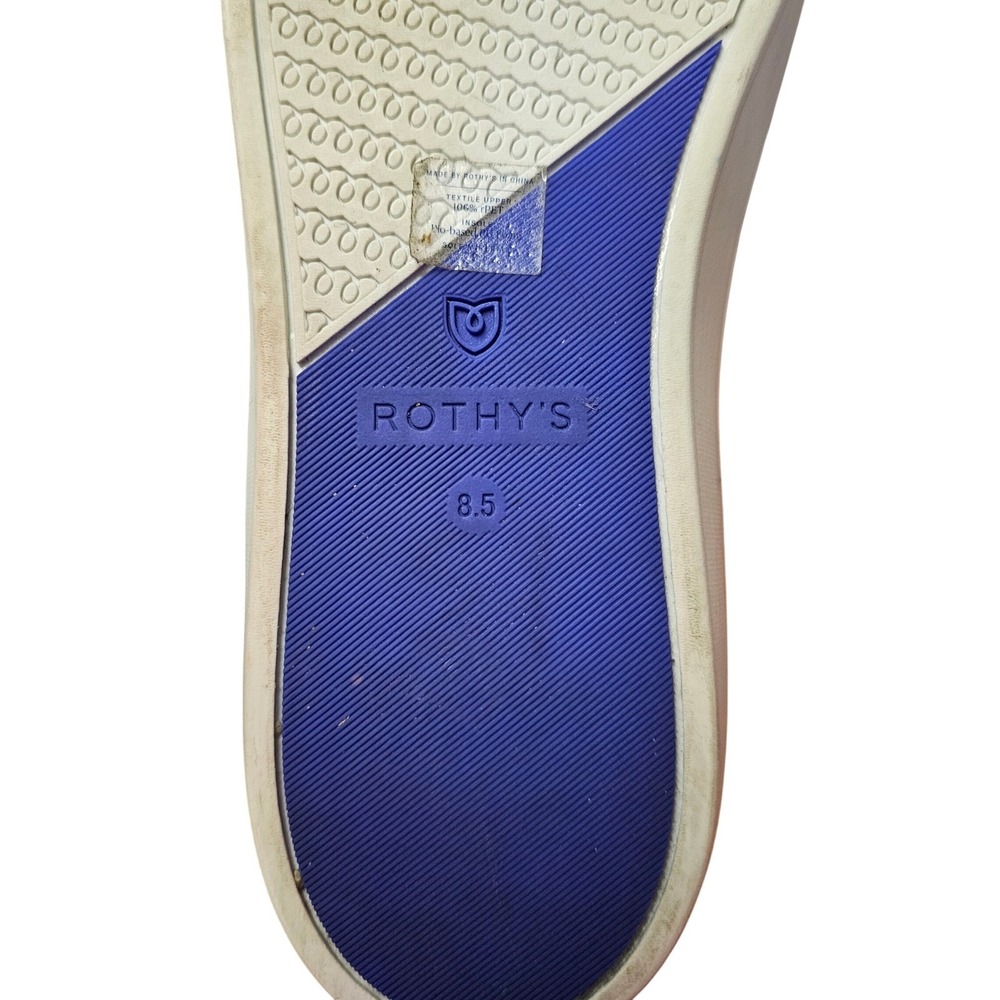 Rothy's The Original Slip On Sneaker In Sand Women's Size 8.5 - Picture 10 of 14